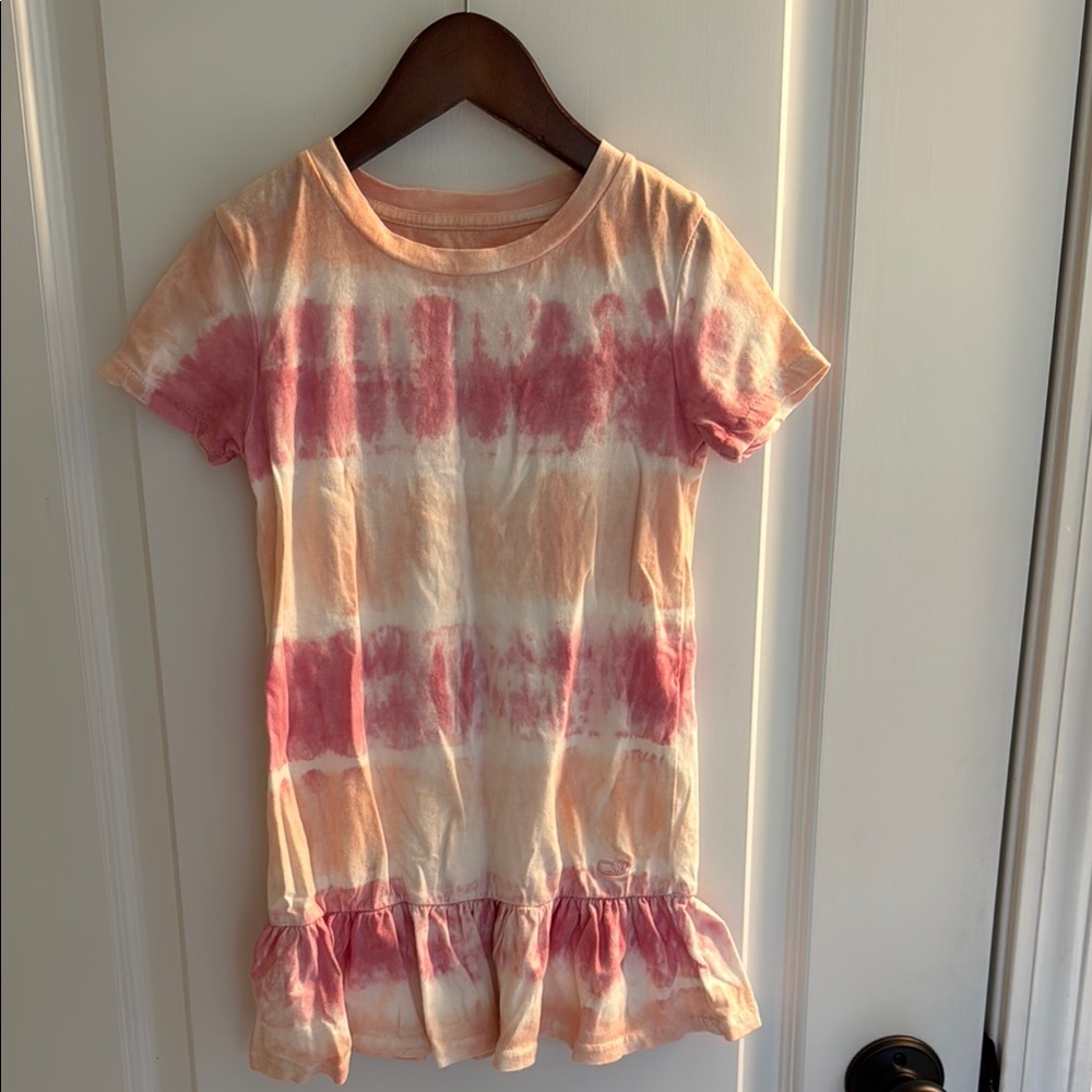 Vineyard Vines Pink and Orange Casual Dress